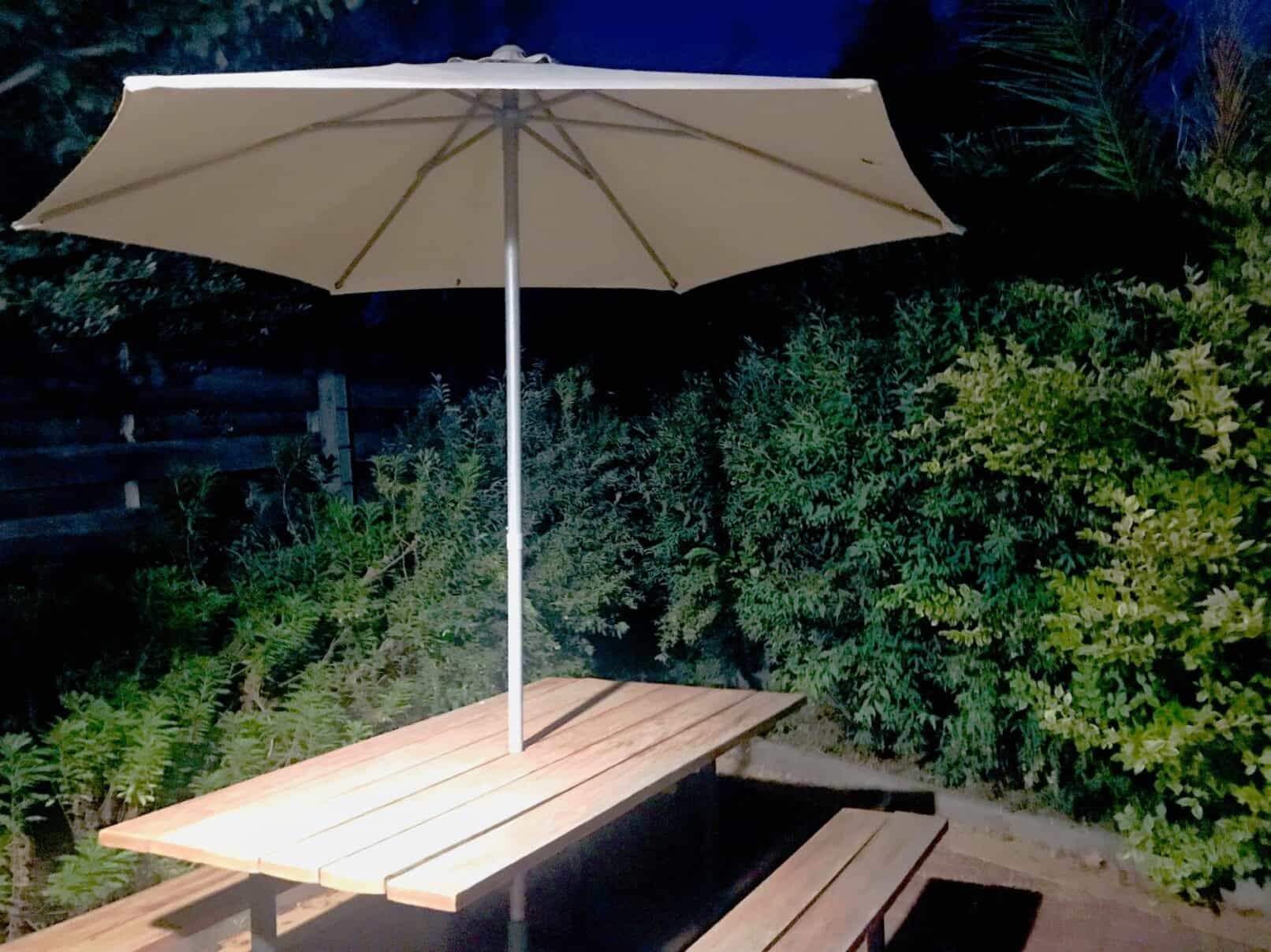 garden spa villa outdoor seating area