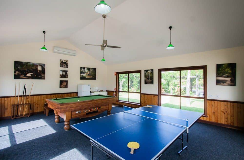 accommodation with recreation room